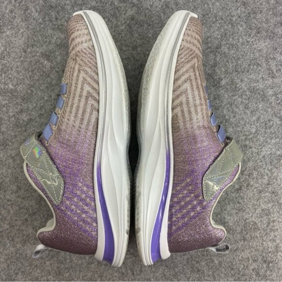 Skechers Kids Girls' Double Dreams Sparkle Active Sneaker Running Shoe Size 5 - Picture 7 of 12